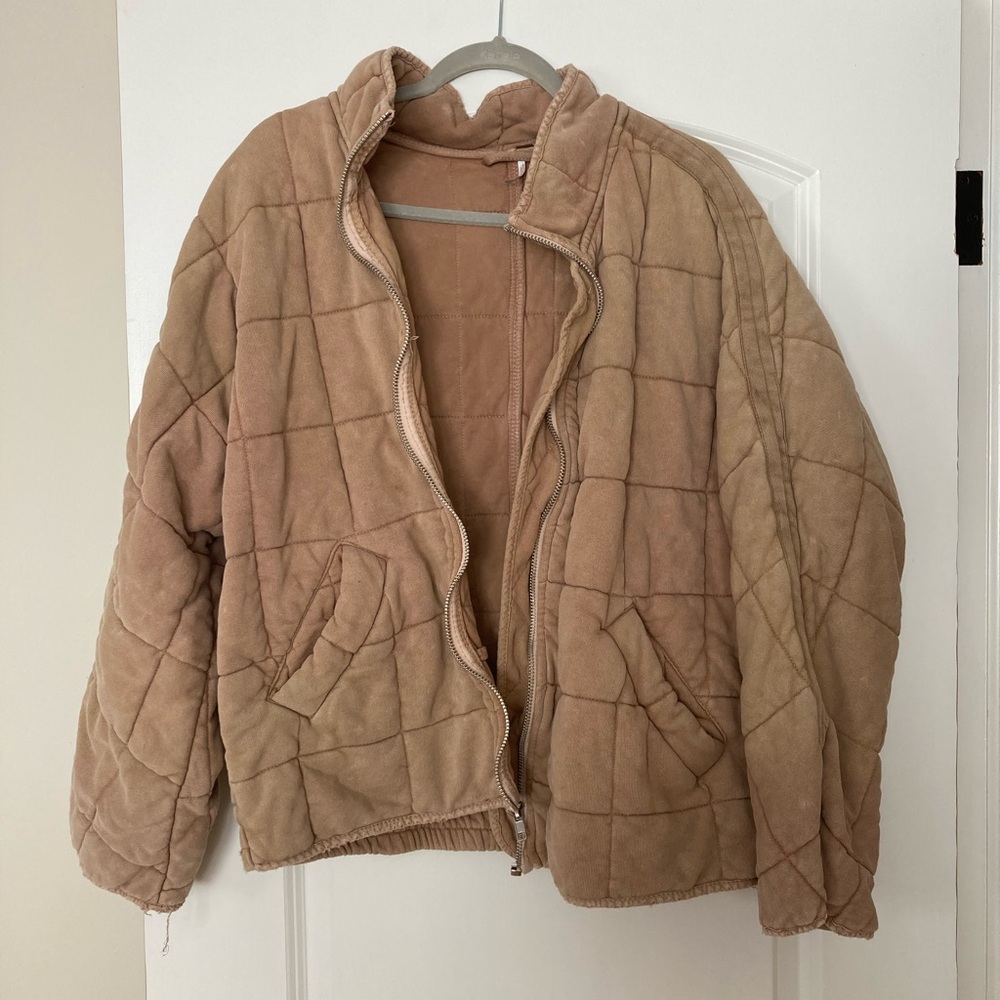 Quilted Free People Jacket
